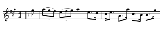 The Laird o' Thurms - staff notation