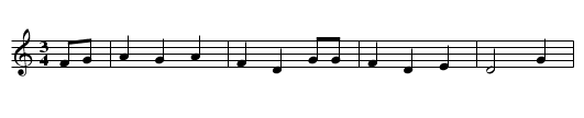 The Lakes of Col Flynn - staff notation
