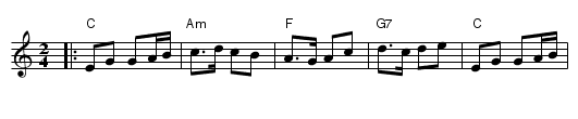 the Lakes of Sligo - staff notation
