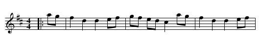 The Langford Ceilidh - staff notation