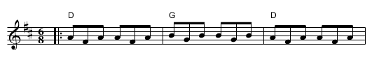 The Lark in the Morning - staff notation
