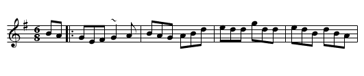 The Lark on the Strand - staff notation