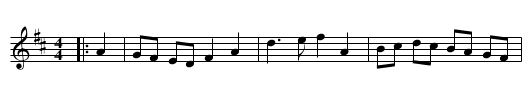 The Lass o' Paties Mill - staff notation