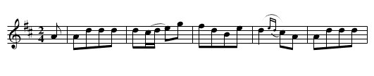 The LASS OF RICHMOND HILL - staff notation