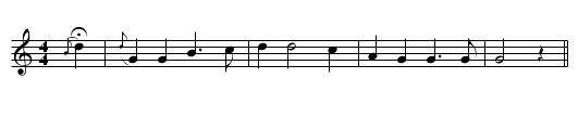 The Lassies in the Coogate - staff notation