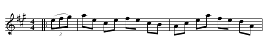 The Last of the Twins - staff notation