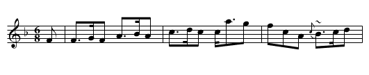 The LAWLAND LADS THINK THEY'RE FINE - staff notation
