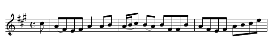 the LEA RIG - staff notation