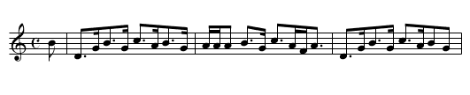 The Lees of Luncartie or Lady Baird's Delight - staff notation