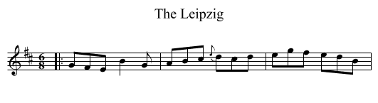 The Leipzig - staff notation