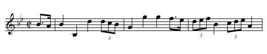 the LEVIATHAN - staff notation