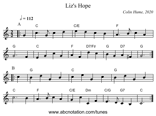 The London Gentlewoman - staff notation