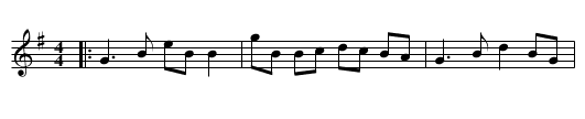 The Long Strand - staff notation