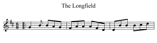 The Longfield - staff notation