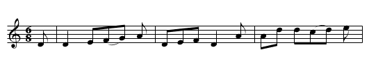 The Lord of Scotland - staff notation