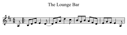 The Lounge Bar - staff notation