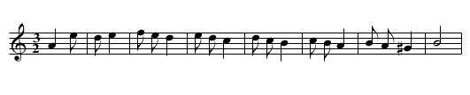 The Lover's Luck - staff notation