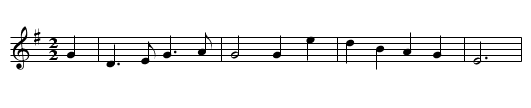 The Lowlands of Holland - staff notation