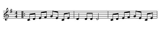 The Mackenzie Delta Reel - staff notation