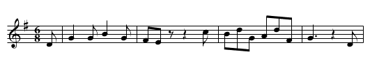 The MAID OF LODI - staff notation