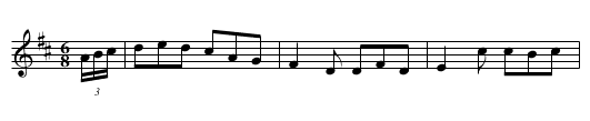 The Maids of Ballinacarty - staff notation