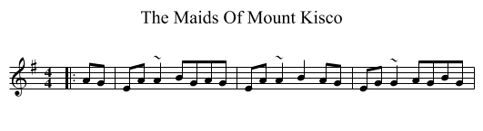 The Maids Of Mount Kisco - staff notation