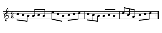 The Major - staff notation