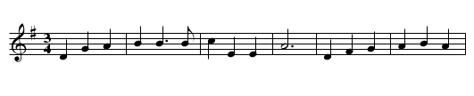 The Man on the Flying Trapeze - staff notation