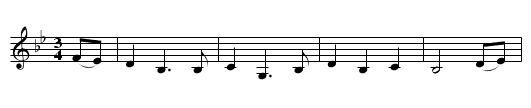 The Mantle So Green - staff notation