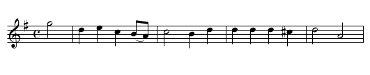 The Mariners. - staff notation