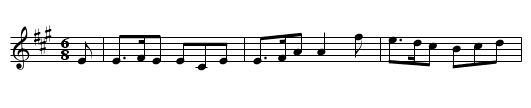 The Market Town     (jig)     0958 - staff notation