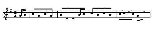 The Marquis of Granby's delight. - staff notation