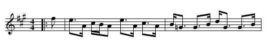 The Marquis of Huntly's Highlanders - staff notation