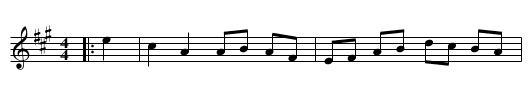 The Mason's Apron - staff notation