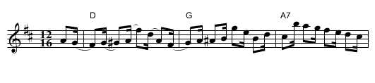 the Mathematician - staff notation
