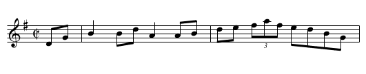 the McConnell's Highland - staff notation