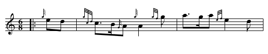 The McKinnon's March - staff notation