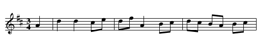 the Melbourne Waltz - staff notation