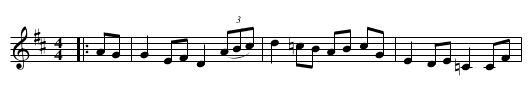 The Men from Mallow - staff notation
