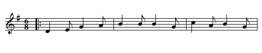 The Merry Archers - staff notation