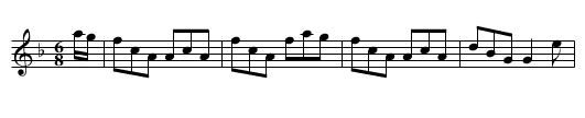 The Merry Huntsman - staff notation