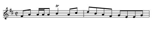 The merry Lads of Foss. - staff notation