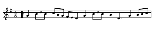 the Merry Thought - staff notation