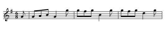 The Merry Weaver - staff notation