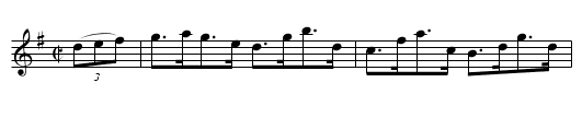 The Merrymakers' Club (hornpipe) 1775 - staff notation