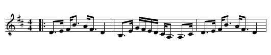 The Miller O' Hirn - staff notation
