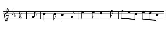 The Miller of Dee - staff notation