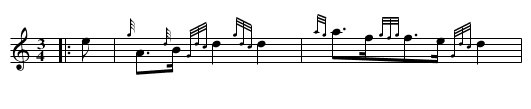 The Mingulay Boat Song - staff notation