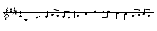 The Minstrel Boy - staff notation