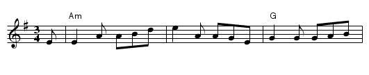 the Mist-Covered Mountain - staff notation